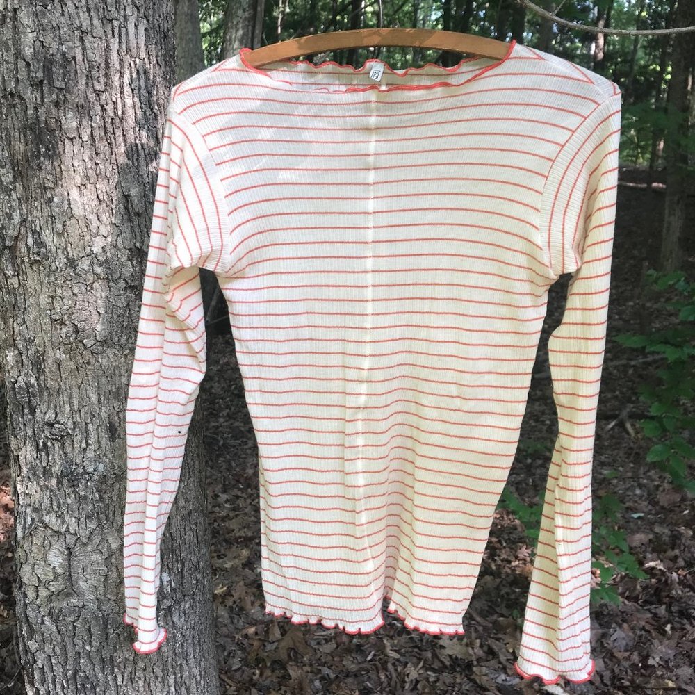 Baserange Pama Long Sleeve Top - Stripe, size M